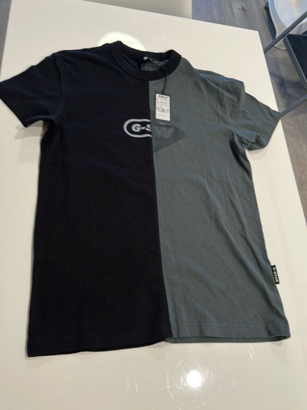 G-Star Raw Dry Jersey t shirt black and gray - S